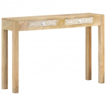 KONSOOLLAUD, 110 X 30 X 75 CM, PLEEGITATUD MANGOPUIT