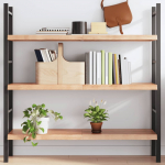 Seinariiul, helepruun, 120x30x(2-4) cm, t&ouml;&ouml;deldud tammepuit
