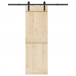 Liugukse tarvikute komplekt 183 cm terasest, must