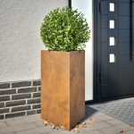 Aia taimekast, kolmnurk, 50x43x75 cm corten teras