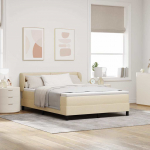 Karbi vedrumadrats madratsiga peaga cream 160 x 200 cm kangas