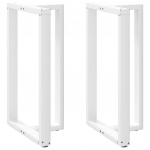 BAARILAUA JALAD T-KUJULISED, 2 TK, VALGED, 60 X 35 X (100-101) CM, TERAS