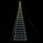 LED j&otilde;ulupuu, 1534 LEDi, v&auml;rviline , 500 cm