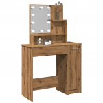 TUALETTLAUD LED-GA ARTISAN OAK 86,5X35X136 CM