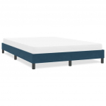 Voodiraam ilma Madratsita Tumesinine 160x210 cm samet