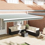 Varikatte serv Roheline ja Valge 480 x 20 cm L&otilde;uend