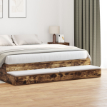 VOODI SAHTLID SUITSUTATUD TAMM 200X36,5X16,5 CM T&Ouml;&Ouml;DELDUD PUIT