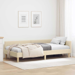 Nurga voodiraam cream 100 x 200 cm kangas