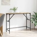 Konsoollaud k&auml;sit&ouml;&ouml;puu 100 x 32 x 75 cm tehispuit