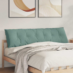Seljatugi padi mere roheline 180 x 50 cm korter kangas