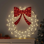 K&uuml;&uuml;nlajalg koos 60 led-iga soe valge 76 x 76 x 8,5 cm akr&uuml;&uuml;l