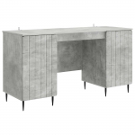Laud riiuliga uksega Betoonhall 142,5 x 50 x 75 cm Tehispuit