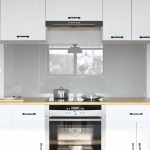 K&ouml;gi splashback 2 tk helehall 80 x 60 cm karastatud klaas