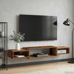 Seinale paigaldatav TV kapp Seinale kinnitav Vana puit