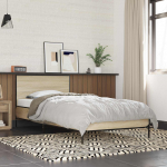 Peatsiga voodiraam Sonoma tamm 80 x 200 cm Tehispuit
