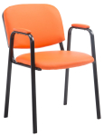 K&uuml;lalistool Ken PRO, tehisnahk, oranž