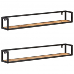 Seinariiulid 2 tk 120 cm toekas mangopuit