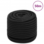 Paadik&ouml;is, t&auml;ismust, 18 mm, 50 m, pol&uuml;prop&uuml;leen
