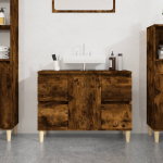 Valamukapp, suitsutatud tamm, 80 x 33 x 60 cm, tehispuit