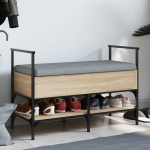 Jalatsipink, sonoma tamm, 85,5 x 42 x 57,5 cm, tehispuit