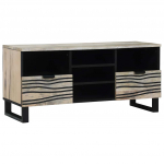 TV &Uuml;ksused sahtliga Valge 100 x 33 x 46 cm Tehispuit