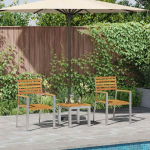 Aia s&ouml;&ouml;gilaudade komplekt 3 tk pruun akaatsiapuit