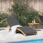Aia lamamistool padjaga pruun 198 x 55 x 58,5 cm tugev teakpuit