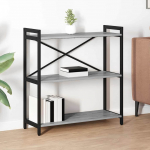 Raamatukapp Hall Sonoma 80 x 30 x 85 cm Tehispuit