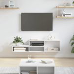 Seinakinnitusega TV alus 120x25x28,5cm tehispuit