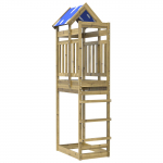 M&auml;ngutorni pruun 52.5 x 85 x 239 cm tugev immutatud puit