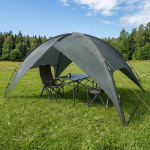 Telk vihmakattega, veekindel Armee rohelis 360 x 245 x 185 cm