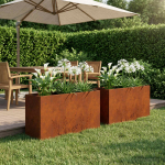 Aia istutuskast 2 tk rooste 100 x 30 x 49 cm