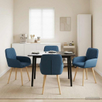 S&ouml;&ouml;gitoa Toolid 4 pcs kangas Sinine 56,5 x 50 x 87,5 cm