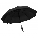 Automaatselt kokkupandav vihmavari, must, 104 cm