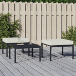 Aia jalapingid liivakarva patjadega, 2 tk, 60x60x35 cm, teras