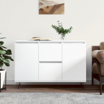 Puhvetkapp, valge, 104 x 35 x 70 cm, tehispuit