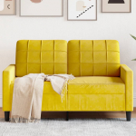2-KOHALINE DIIVAN, KOLLANE, 120 CM, SAMET