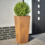 Aia taimekastid 2 tk, 35x35x75 cm, corten teras