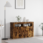 K&uuml;lglaud suitsutatud tamm inseneripuit 116 x 30 x 75 cm