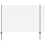 Keevitatud traadi aed 11 u postiga roheline 1.6x25 m teras