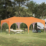 &Uuml;hepuuline peotelk Oranž 575 x 288 x 245 cm Oxfordi kangas