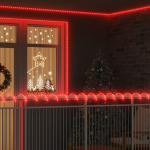 K&ouml;&ouml;gi valgus koos 2400 led-iga punane 100 m pvc