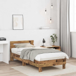 Peatsiga voodiraam Vana puit 80 x 200 cm Tehispuit