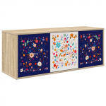 Seinale paigaldatav TV kapp MAINZ 102 x 33 x 40 cm Sonoma tamm