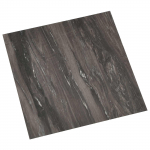 Isekinnevad P&otilde;randaplaadid 30,5 x 30,5 cm 20 pcs PVC Tumehall
