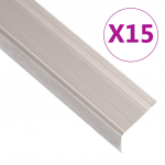 L-KUJULINE TREPILIIST 15 TK, ALUMIINIUM, 90 CM, &Scaron;AMPANJA