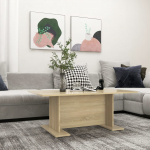 KOHVILAUD, SONOMA TAMM 103,5X60X40 CM PUITLAASTPLAAT