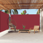 Lahtit&otilde;mmatav k&uuml;lgsein punane 200 x 600 cm