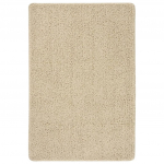 Karvane vaip, kreemjas, 140 x 200 cm, libisemiskindel