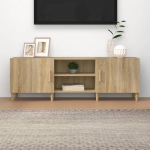 Telerikapp, sonoma tamm, 150 x 30 x 50 cm, tehispuit